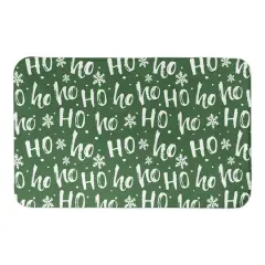 Ho Ho Ho Pattern Bath Mat