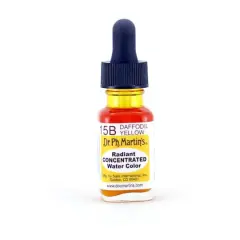 Dr. Ph. Martin's&reg; Radiant Concentrated Watercolor, 0.5oz. 15B Daffodil Yellow