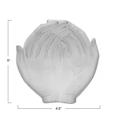 Hello Honey&reg; 5" Reactive Glaze Stoneware Hands Bowl