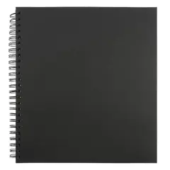 12" x 12" Spiral Bound Scrapbook Album by Recollections&reg; Black