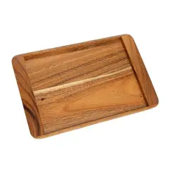 Hello Honey&reg; 14.5" Wide Natural Suar Wood Serving Platter & Tray