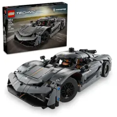 LEGO&reg; Technic&trade; Koenigsegg Jesko Absolut Gray Hypercar 42173