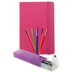JAM Paper Classroom Assortment Artist Writer Pack Pink
