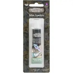 Finnabair&reg; Art Alchemy Metallique Wax, 0.68oz. Mint Sparkle