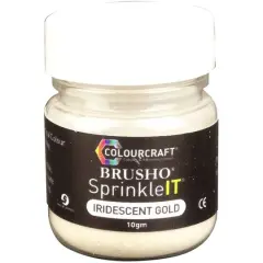 Brusho SprinkleIT, 10g Iridescent Gold