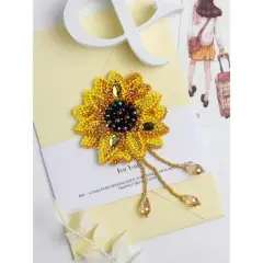 Abris Art Little Sun Bead Embroidery Decoration Kit