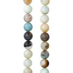 Amazonite Round Beads, 8mm by Bead Landing&trade;