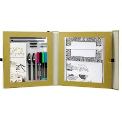 SpiceBox Sketch Plus Cards & Calligraphy Kit 