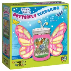 Faber-Castell&reg; Creativity for Kids&reg; Sparkle & Grow Butterfly Terrarium