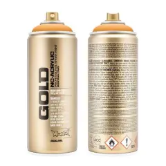 Montana&trade; Gold Acrylic Professional Spray Paint G2030 Blast Orange