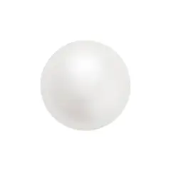 Preciosa Maxima 12mm Round Nacre Pearls, 6ct. White