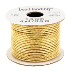 4yd. Snake Chain by Bead Landing&trade; Gold