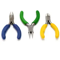 The Beadsmith&reg; Mini Color ID Plier Set