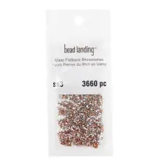 SS3 Glass Flatback Rhinestones by Bead Landing&trade; Light Metallic Mix