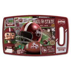 College Retro Series Cutting BoardMississippi State Bulldogs