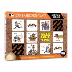 Major League Baseball Licensed Memory Match Game San Francisco Giants