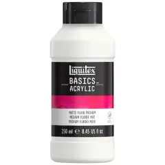 Liquitex&reg; BASICS Matte Fluid Medium, 250ml