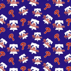 MLB Philadelphia Phillies Cotton Fabric