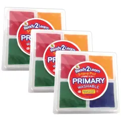 Ready2Learn&trade; Jumbo 4-in-1 Stamp Pad, 3ct.