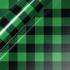 Siser&reg; EasyPatterns&reg; Plus Buffalo Plaid Heat Transfer Vinyl Green