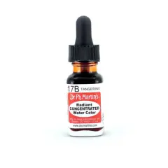 Dr. Ph. Martin's&reg; Radiant Concentrated Watercolor, 0.5oz. 17B Tangerine