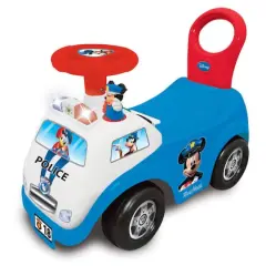 Kiddieland Disney&reg; Mickey Mouse My First Mickey Police Car Ride-On