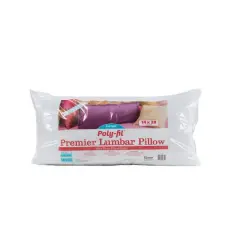 Poly-Fil&reg; Premier&trade; 4ct. Lumbar Pillow Insert, 14'' x 28''
