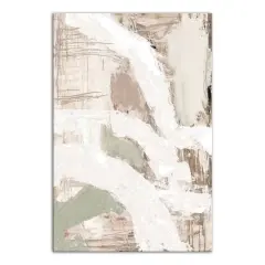 Neutral Abstract Texture 24" x 36" Canvas Wall Art