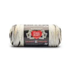 Red Heart&reg; All in One&trade; Granny Square&trade; Yarn White - Shadow
