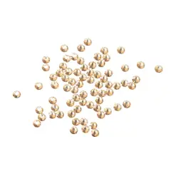 SS10 Round Flatback Austrian Crystals by Bead Landing&trade;, 75ct. Golden Honey