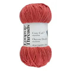 Cozy Cub&trade; Yarn by Loops & Threads&reg; Red