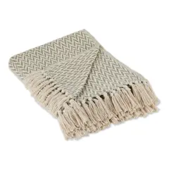 DII&reg; Zig-Zag Throw Artichoke Green