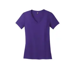 District&reg; Women's Perfect Weight&reg; V-Neck T-Shirt Purple