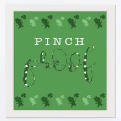 Pinch Proof 16" x 20" White Framed Print Under Plexiglass