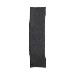 Hello Honey&reg; 108" Stonewashed Linen Table Runner Charcoal
