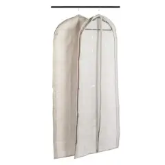 Household Essentials Hanging Garment Storage Bag, 2ct. Silver