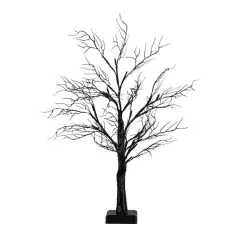 2ft. Pre-Lit LED Deluxe Black Twig Artificial Halloween Tree