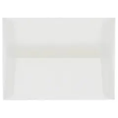 JAM Paper 3.625" x 5.125" Translucent Vellum Invitation Envelopes