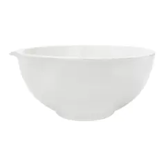 Hello Honey&reg; 16" Antique White Reproduction Ceramic Batter Bowl
