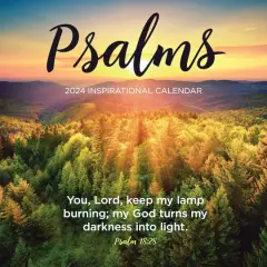 TF Publishing 2024 Psalms Wall Calendar