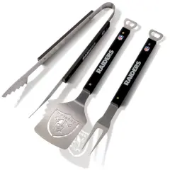 NFL Spirit Series 3-Piece BBQ Set Las Vegas Raiders