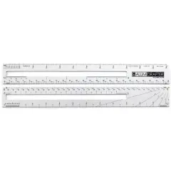 12" Silver Alumicolor&reg; AlumiDrafter