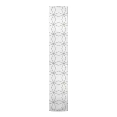 Crossed Lines Indoor/Outdoor Table Runner Green