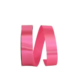 JAM Paper 3/8" x 100yd. Single Face Satin Allure Ribbon Azalea