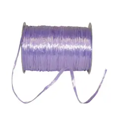 JAM Paper 1/4" Raffia Pearl Ribbon Lavender
