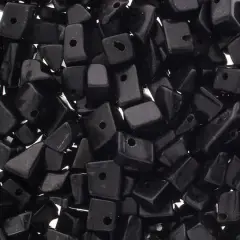 John Bead Natural Stone Chip Beads, 24g Blackstone