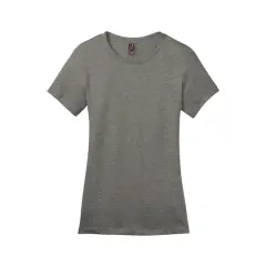 District&reg; Women's Perfect Weight&reg; Adult T-Shirt Heathered Steel