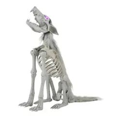 34.5" LED Animated Wolf Skeleton by Ashland&reg;