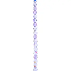 Preciosa Glass Crystal Round Beads, 4mm by Bead Landing&trade; Violet AB