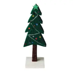 S&S Worldwide&reg; Unfinished Wooden Tree With Base, 6ct.